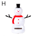 Miniatyrbild 1 av 4: Soldriven Dansande Prydnad Julgran Snögubbe Jultomte Älg Gungande Animerad Dansare Leksak H