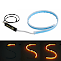Miniatyrbilde 5 av 5: Bil LED Lyslist Frontlykter DRL Dynamiske Blinklys Bil Lyslist