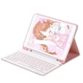 Miniatyrbild 3 av 4: QWERTY Bluetooth Tangentbord Mus Skyddsfodral för Apple Ipad 10