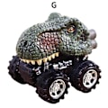 Pikkukuva 4 / 5: Dinosaurusmalli Mini Leluauto Auton Takana Lahja H