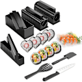 Miniatyrbillede 1 af 5: Hjemmelavet Sushi Fremstillingssæt, 11 stk. DIY Køkken Sushi Forme Sushi T