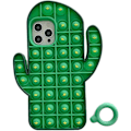 Pikkukuva 1 / 3: Kaktus iPhone XS Max silikoni fidget lelu puhelinkotelo push pop bub