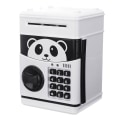 Miniatyrbild 1 av 4: Panda Elektronisk Spargris ATM Lösenord Pengabox Kontanter Mynt Sparbox Bank Säkerhetsbox Automatisk Insättning Sedel Julgåva