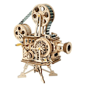 Miniatyrbilde 1 av 4: Robotime vitaskop 24,5 cm i tre, modellsett 183 deler