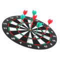 Miniatyrbillede 1 af 5: Dartskive med 6 dartpile, gave til børn. Velegnet til fritids- og underholdningssteder.