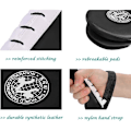 Miniatyrbillede 4 af 5: 1 Par Holdbare Taekwondo Sparkepuder black
