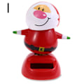 Miniatyrbild 2 av 4: Soldriven Dansande Prydnad Julgran Snögubbe Jultomte Älg Gungande Animerad Dansare Leksak I