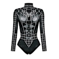 Miniatyrbillede 5 af 5: Bodysuit til kvinder, heltedragt, langærmet badedragt Farve 1 XL Color 1