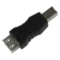 Miniatyrbilde 3 av 4: USB Type A hunn til USB Type B hann-adapter