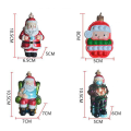 Miniatyrbild 3 av 3: Julgransprydnader: Sortiment av jultomtar, munblåsta glasornament för julgranen SET2