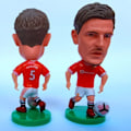 Miniatyrbillede 1 af 2: Fodboldspiller minifigurer Realistiske spark og præcise detaljer Harry Maguire