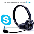 Miniatyrbild 4 av 5: Professionellt Broadcast Headset med HD Boom-monterad Mikrofon Bluetooth Softphone Trådlösa Hörlurar med Mikrofon Brusreducering
