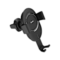 Miniatyrbillede 5 af 5: Hoco cw17 qi trådløs 10w hurtigoplader garvity auto lock bilholder