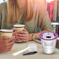Miniatyrbild 4 av 4: Recafimil Återanvändbara Påfyllningsbara Kaffekapslar C i Rostfritt Stål