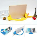 Miniatyrbilde 5 av 5: Thumbs Up Mobiltelefonholder Filmvisning Lazy Bed Skrivebordsmonteringsstativ Rose Red