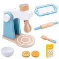 Miniatyrbild 2 av 4: Simuleringslekhus Träleksak Kök Brödmaskin Juicepress Set