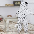 Miniatyrbild 4 av 4: Reedca Toddler Dinosaur Kostym Barn Söt Huvad Onesie Djurkostym Halloween Snow leopard 6-12 Months
