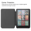 Miniatyrbild 2 av 5: Fodral för Kindle Paperwhite (2024) PC+PU E-Reader Fodral Stödjer Auto Wake/Sleep Multicolor Style B
