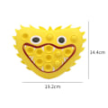 Miniatyrbild 1 av 5: Poppy Playtime Tryck Bubbla Fidget Leksak Portabel Silikon Dekompressionsleksaker Tänkande Träningspussel Yellow