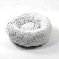 Miniatyrbilde 3 av 10: Queta Katteseng, Vakker Kjæledyrseng, Liten Hundeseng Kjæledyrseng Plysj Myk Rund Katteseng (50cm) Gradient grå Diameter 50 cm Gradient gray
