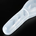 Miniatyrbild 7 av 7: Förvaringslåda för rakhyvlar för män Transparent plasthållare Rakhyvelfodral White