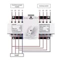 Miniatyrbild 1 av 4: [LCS]4p 63a 380v Mcb-type dual power automatic transfer switch Ats Hk2 input 2 output SZRH AS