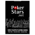 Miniatyrbild 3 av 5: Svart, PokerStars spelkort - 100% plast - svart