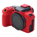 Mjukt silikonskyddsfodral för Canon EOS R10 Red