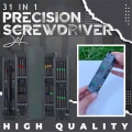 Miniatyrbild 1 av 5: 31 i 1 Precisionsskruvmejselset Elektronikreparationsverktygssats Multifunktionell Precisionsskruvmejsel