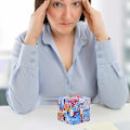 Miniatyrbilde 4 av 4: Angst Stress Relief Infinity Cube Blocks Leke Multicolor