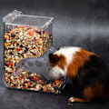 Miniatyrbild 3 av 4: Akryl Hamster Matare Automatisk Behållare Matare Kompatibel med Små Husdjur A