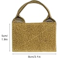 Miniatyrbilde 4 av 5: 2 stk. Molle patch-fester, taktisk patch-displaybrett dobbeltsidig for ryggsekker, patch-merker og insignier Patche (leire)