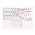 Miniatyrbild 2 av 3: Qwert Trådlöst Bluetooth-kompatibelt med iPad Touch Tangentbord Tablet Kompatibelt med iPad 8:e Generationen Trådlöst (rosa)
