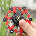 Miniatyrbillede 2 af 5: Ny Fidget Kæde Antistress Fidget Spinner Legetøj Til Børn Stress Relief Legetøj Red