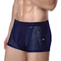 Miniatyrbild 1 av 5: Bamboowear Bambu Boxerkalsonger Herr Mikrofiber Boxer Briefs Underkläder Kompression Stretch Blue 2XL