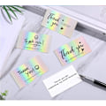 Miniatyrbillede 4 af 4: 2 pakker med 12 Tak Stickers Segl Etiket DIY Håndværk Æske Gave Bage Kuvert Pakke Bryllup Forretningsdekorationer