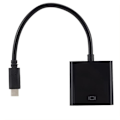 Pikkukuva 1 / 4: USB3.1 Type C - VGA -kaapelisovitin USB-C uros - VGA naaras video