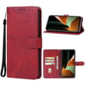 Lædertelefonetui til Ulefone Armor 17 Pro [MI] Red For Ulefone Armor 17 Pro