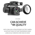 Miniatyrbillede 4 af 5: 2.4g Professionel Drone GPS 4k RC Fly Selfie Quadcopter (Sort)