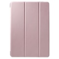 Pikkukuva 1 / 4: Ruusukultainen kolmiosainen PU-kotelo, yhteensopiva Apple iPad Air 2:n kanssa