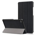 Pikkukuva 1 / 4: Musta PU-kotelo kolmiosaisella jalustalla Lenovo Tab M7 TB-7305 -laitteellesi