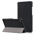Pikkukuva 1 / 4: Musta PU-kotelo kolmiosaisella jalustalla, yhteensopiva Lenovo Tab M7 TB-7305 -laitteesi kanssa