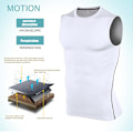 Miniatyrbillede 4 af 4: Herre Trænings Tank Top Ærmeløs Muskeltrøje Elastisk Gym Træning Bodybuilding Toppe 3XL