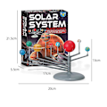 Miniatyrbild 3 av 5: Solsystem för barn, Astronomi Solsystem Modellbyggsats, Planetarium Projektor STEM Leksaker med 8 Planeter Rymdleksaker