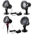 Miniatyrbild 2 av 4: Julprojektorlampor, Jul LED-projektionslampa white Australian standard plug