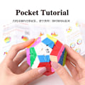 Pikkukuva 4 / 4: Magic Cube S Megaminx Nopea Ammattimainen 12-sivuinen Palapeli Cubo Magico Opettavaiset Lelut