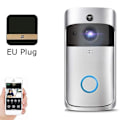 Miniatyrbillede 1 af 5: Wifi Smart Video Dørklokke Intercom Smart Kamera Dørklokke Pir Detektion Kamera Nattesyn Hjemmesikkerhed Video Dørklokke Silver