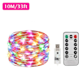 Pikkukuva 1 / 4: Jouluvalot Multi-Color 10M 100LED 1PC