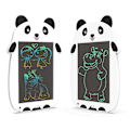 Miniatyrbilde 1 av 5: LCD Skrivebrett Tegnebrett 8.5 tommer Fargerikt Tegnebrett Skriveplate Black white panda