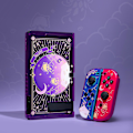 Miniatyrbild 3 av 4: Geekshare jellyfish violet Nintendo Switch-skal, NS skyddande fulltäckande delat TPU mjukt fodral för Nintendo Switch-tillbehör Joystick cap 2